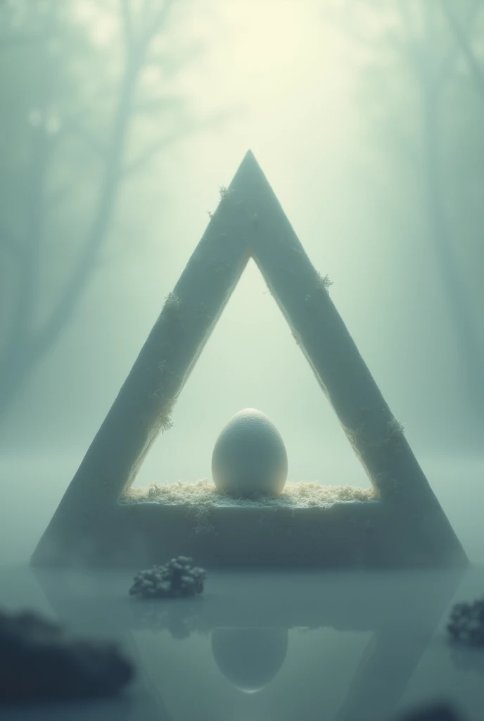 A TRIANGLE WITH AN EGG INSIDE