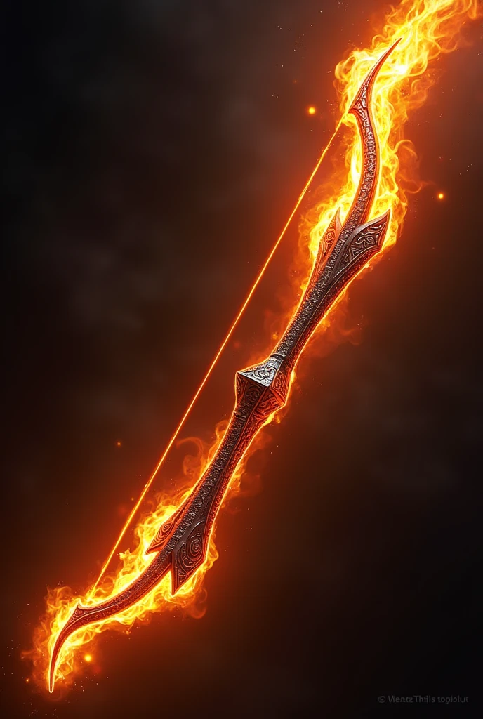 Creat a bow with incredable power with fire