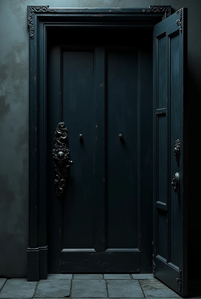 the door black