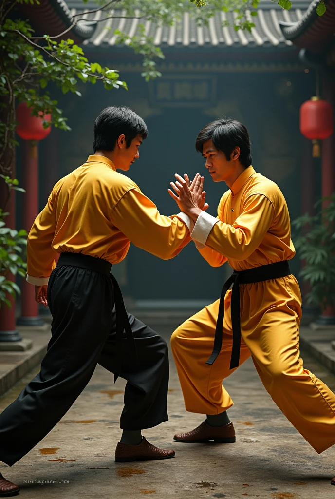 jackie chan vs bruce lee