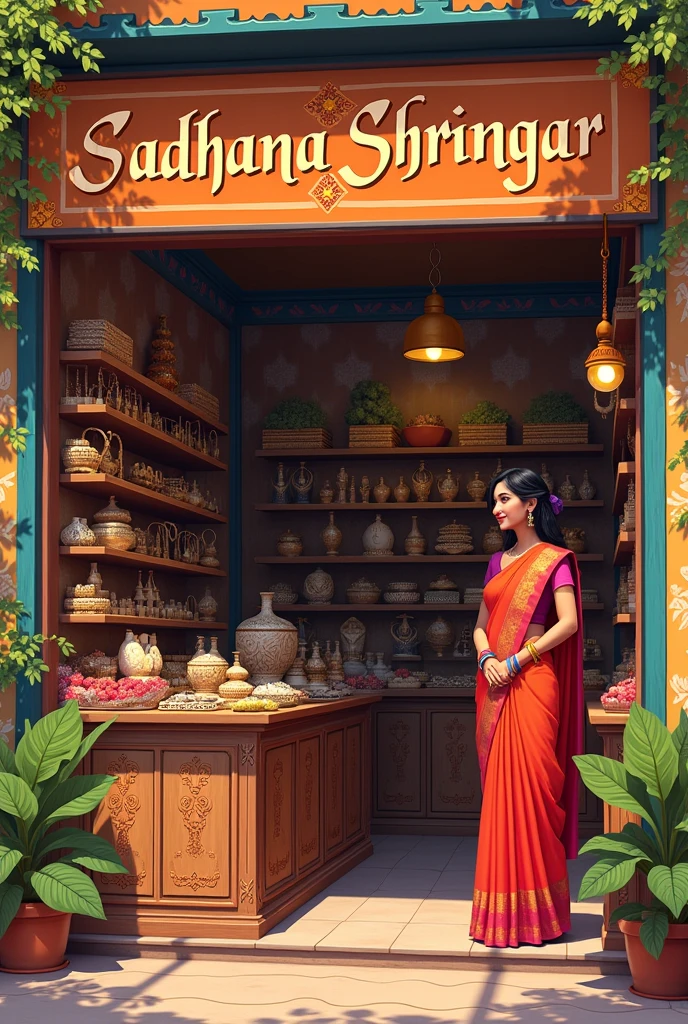 Sadhana shringar store shop name