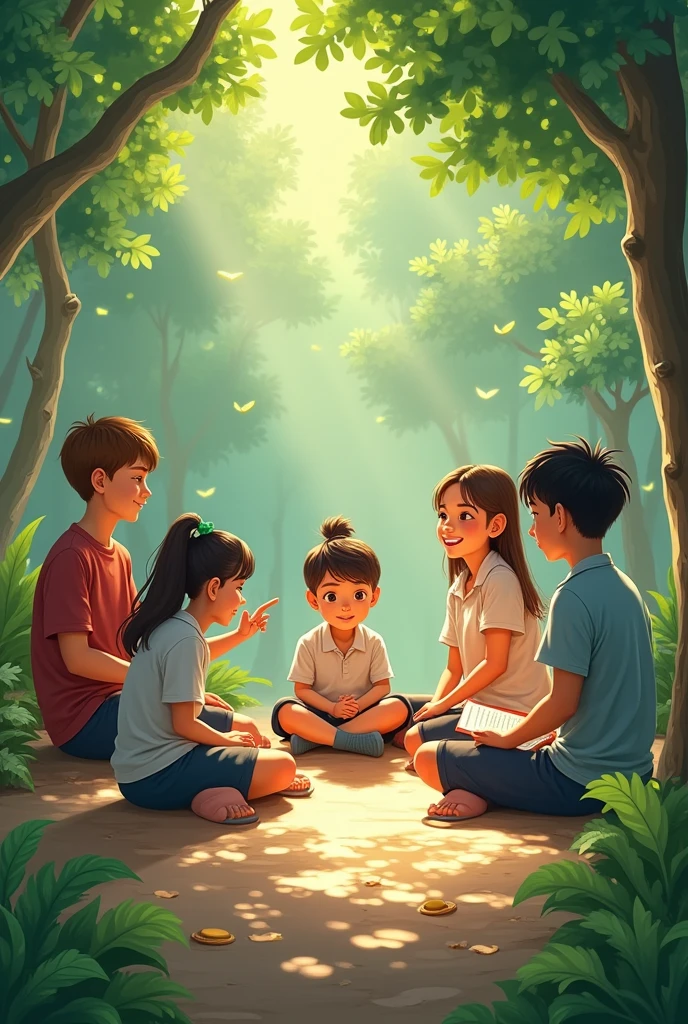 Education gives the lesson of peace at its leaves something about peace, student learn at school