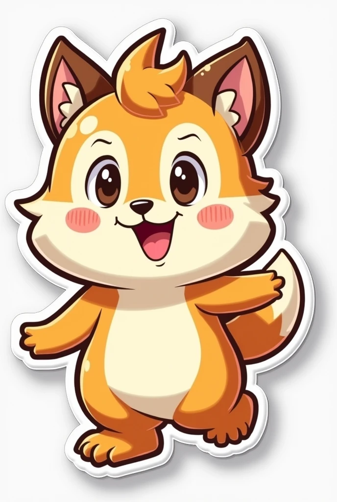 cartoon sticker