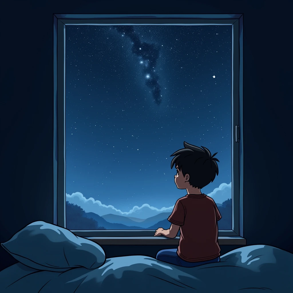 Leo spent hours looking at the stars from his bedroom window. He dreamed of becoming a space explorer, like the ones I saw in documentaries. However, There was a problem: No one in his family had been an astronaut.. His father was an engineer and his mother, doctor. They both supported him in everything., But when Leo talked about his dreams, They just smiled and told him he had to think of something. "more realistic". Future City Fund. Leave space below for text.