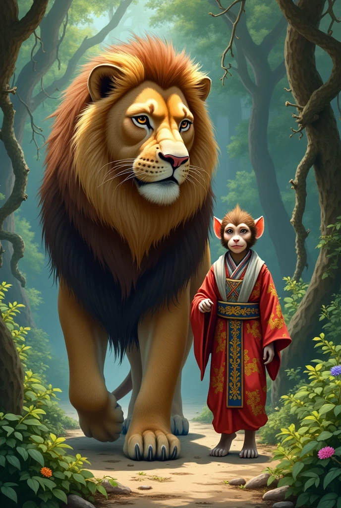 Miko is now recognized as the bravest monkey in the jungle, continuing to walk alongside Aslan, protecting their home and embodying the true spirit of brav