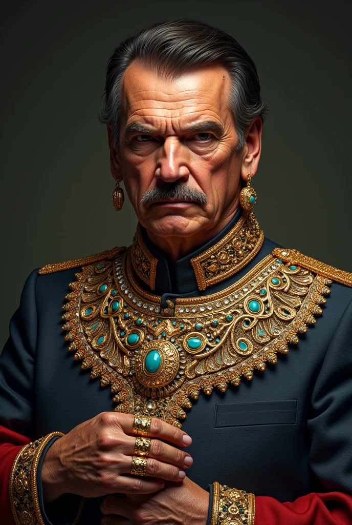 Bolsonaro with jewelry