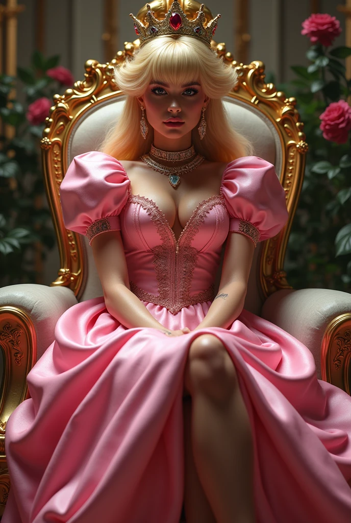 Princess peach findom payed goddess