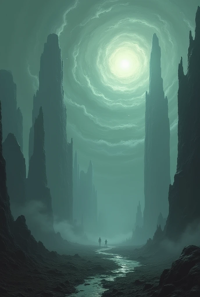 Make a mysterious background