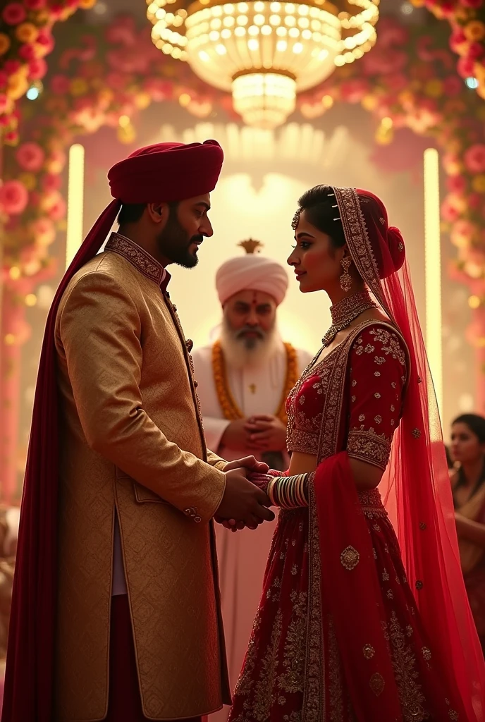 Salman khan marrying with Aishwarya Rai and Maulana doing nikah proc
edure