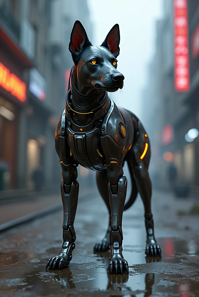 Create cyborg dog