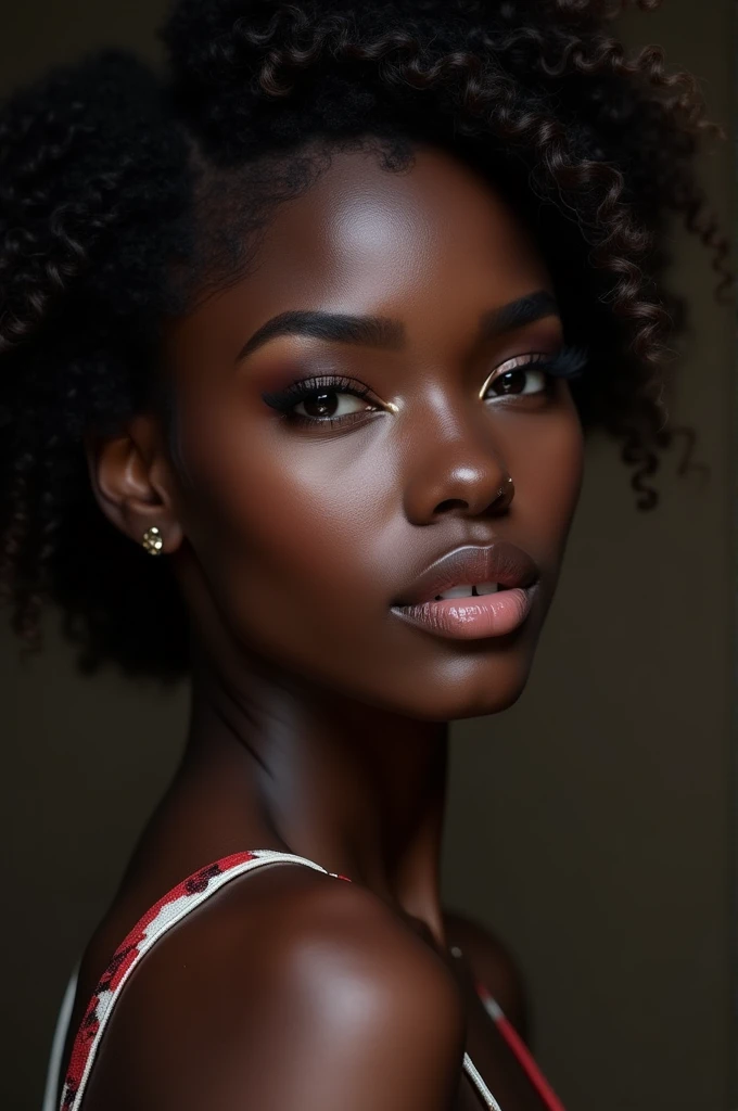 ((best quality)), ((masterpiece)), (detailed), perfect face. Sexy black female 