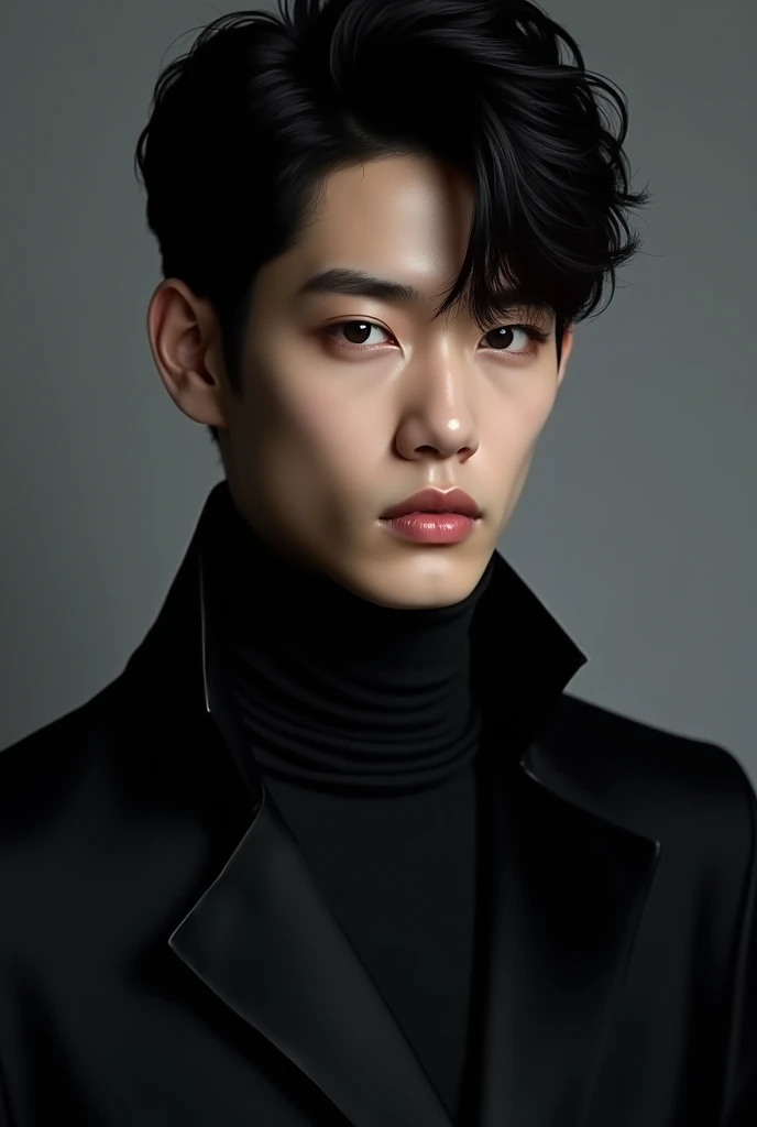Kim taehyung in black