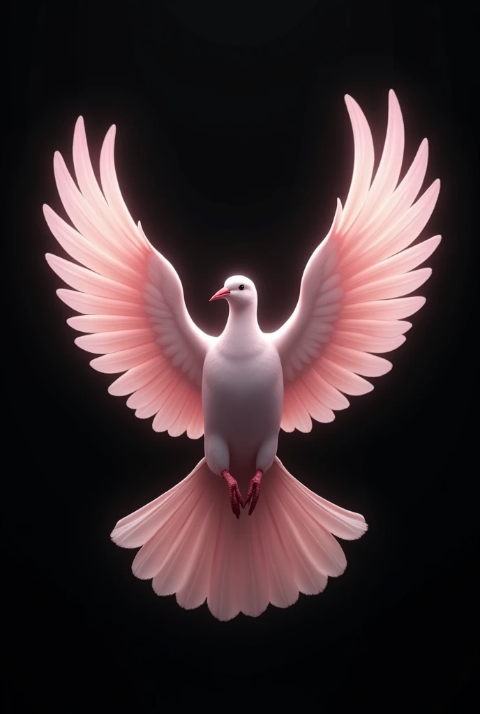 PINK BLACK DOVE