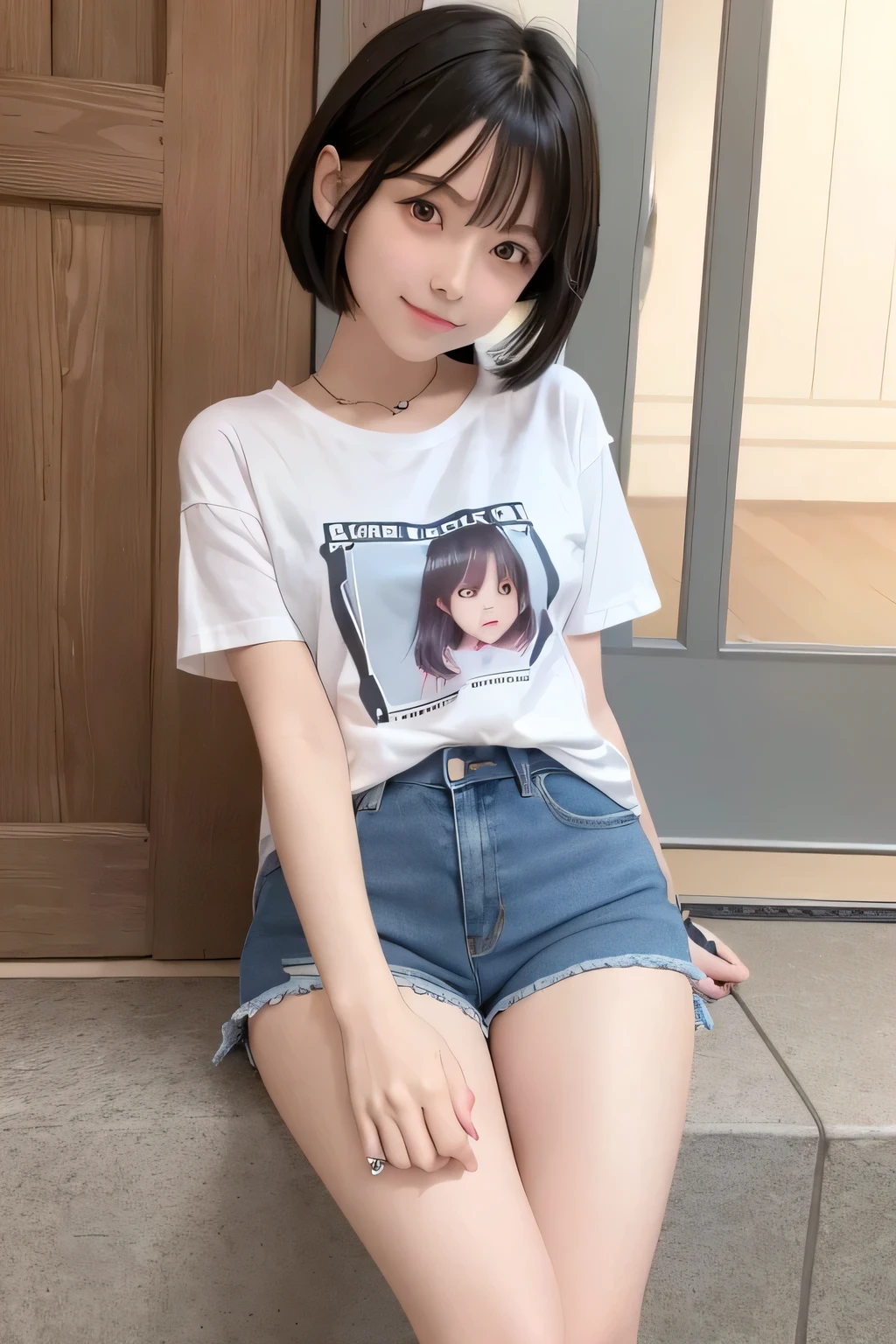 3-year-old girl,short pants