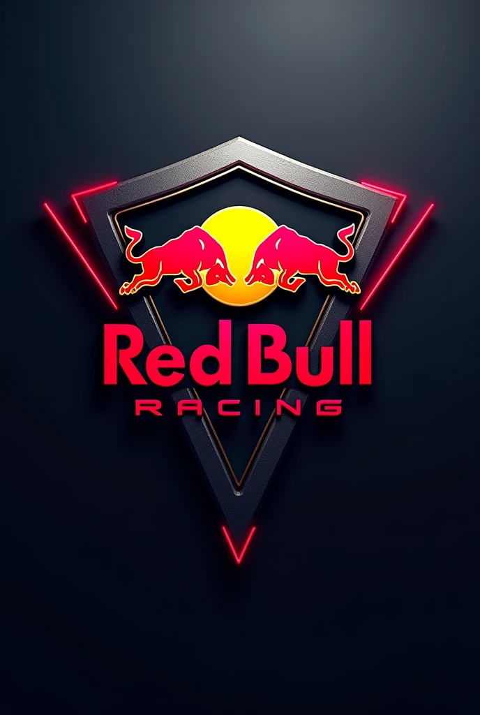 Create a Red Bull Racing Formula 1 style logo