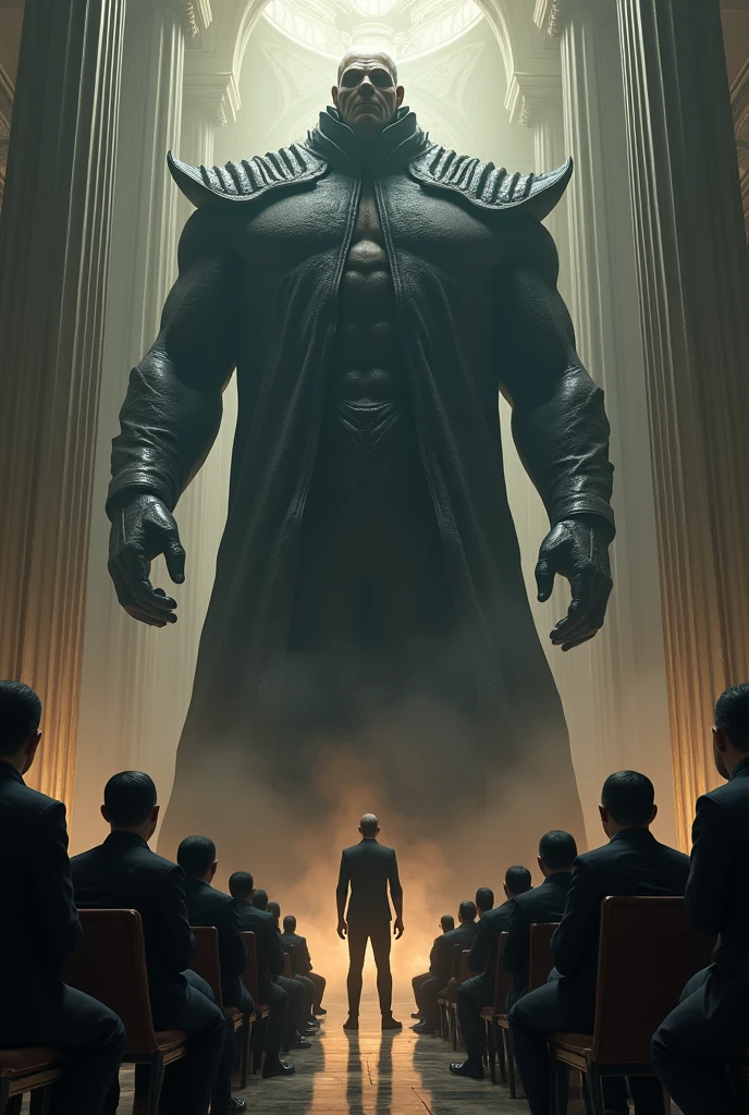 an imposing character without mercy, without soul and without remorse leading the CEO of all companies worldwide