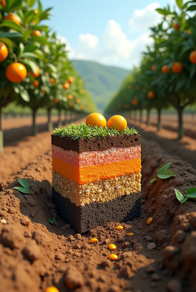 elements in the soil in citrus