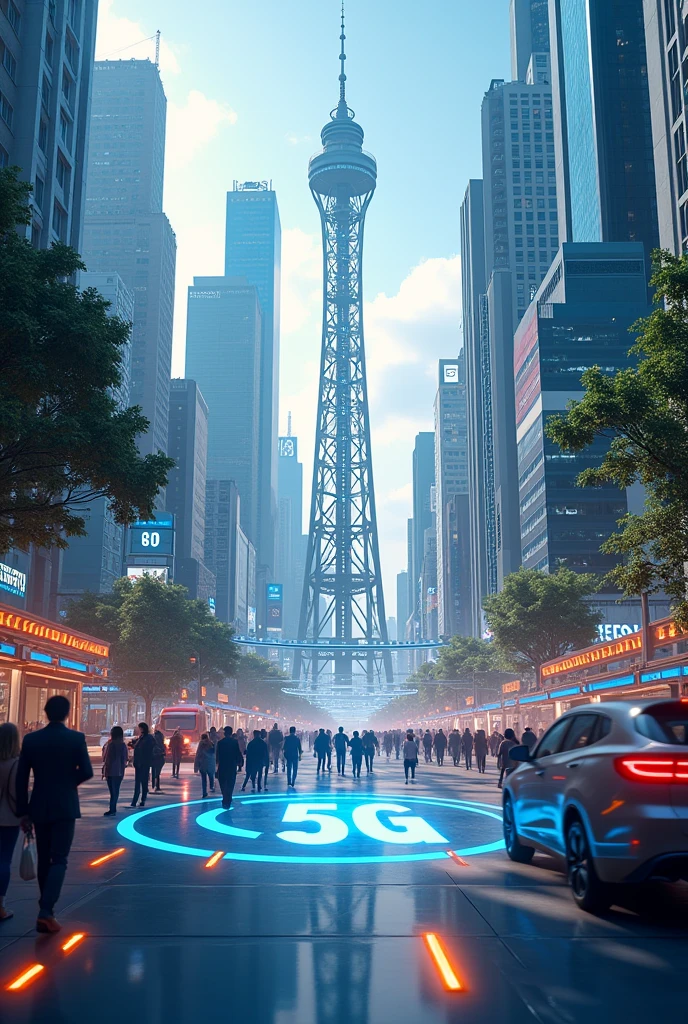 Image of 5g and smart city