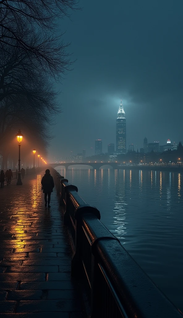 Thames at midnight