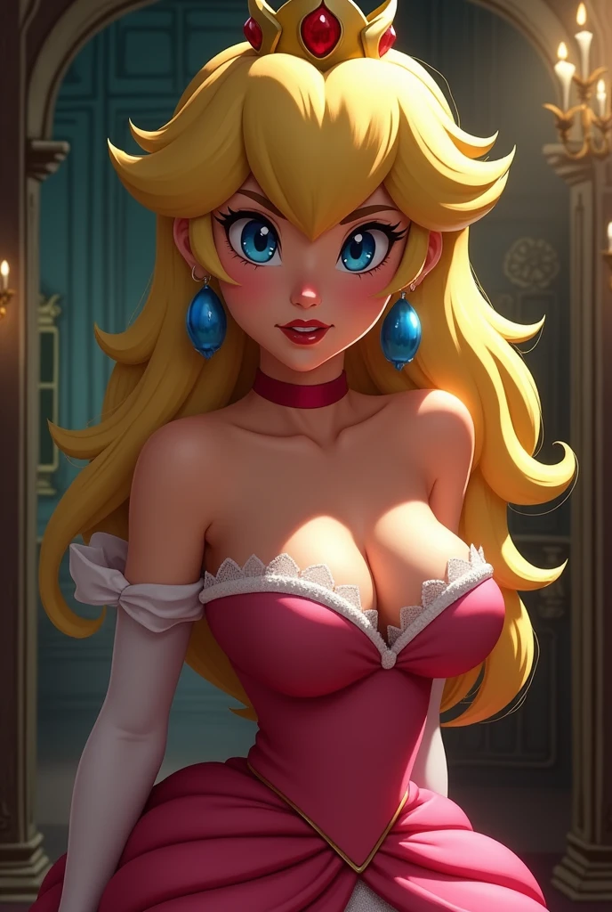 Princess Peach 2D BDSM Brat