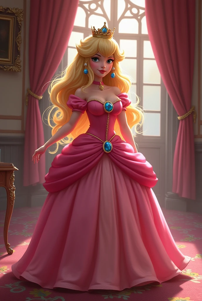 Princess peach 2d BDSM bratty and ready to be worshipped