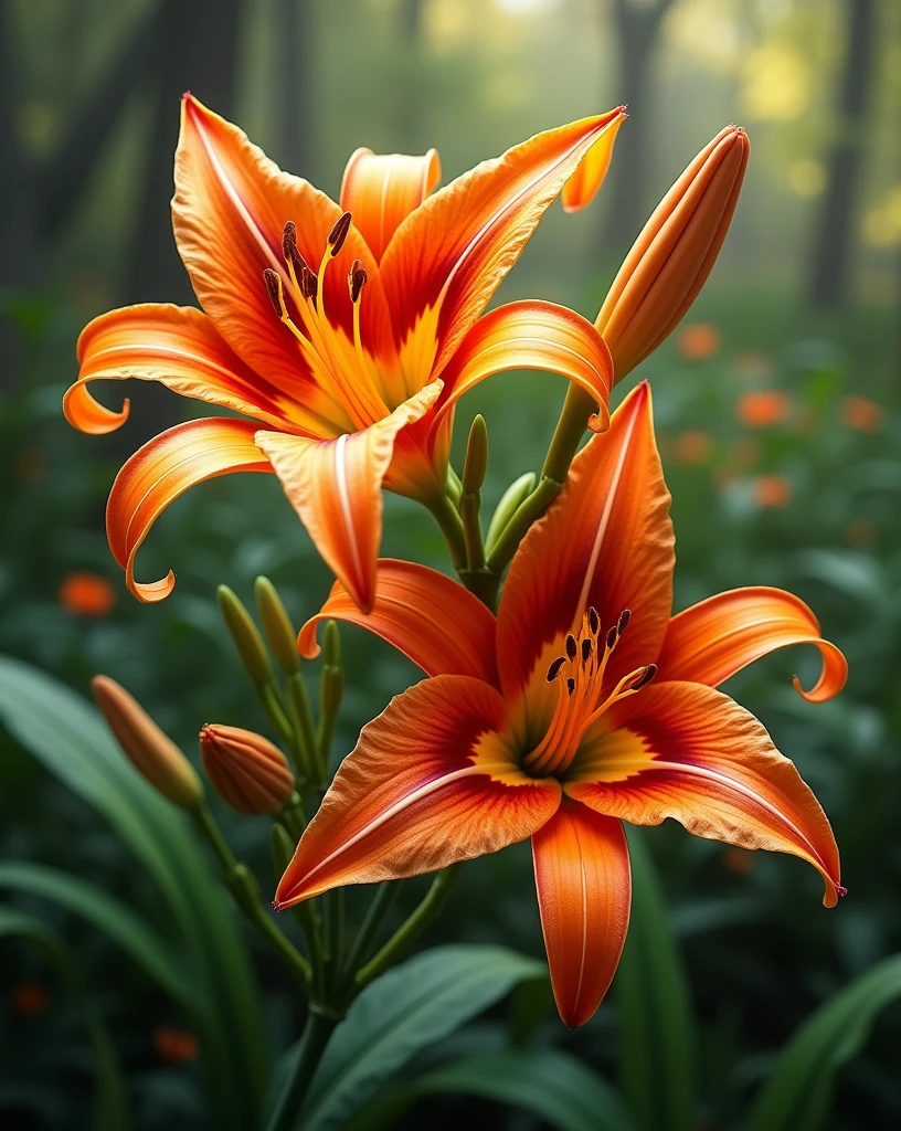 Tiger Lily flowers