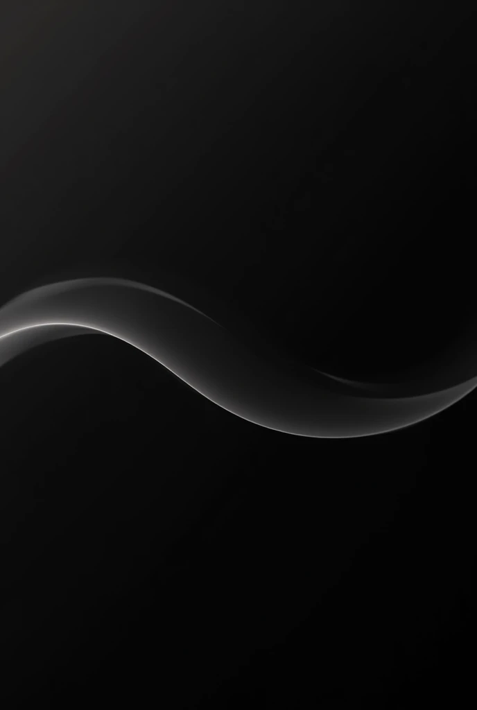 simple wave form icon, black background