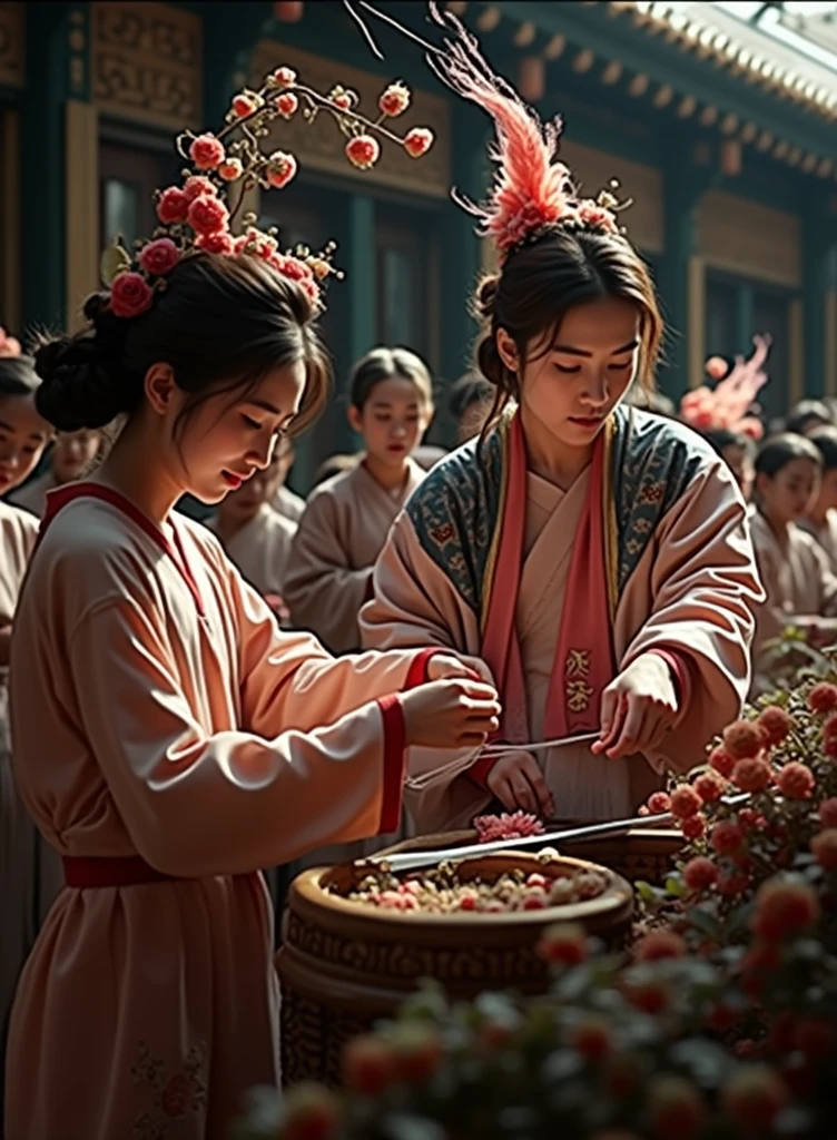 culture gallery, silk culture, super realistic photo, high resolution