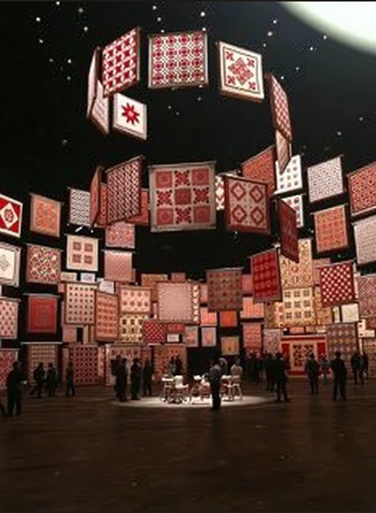 culture gallery, silk culture, super realistic photo, high resolution