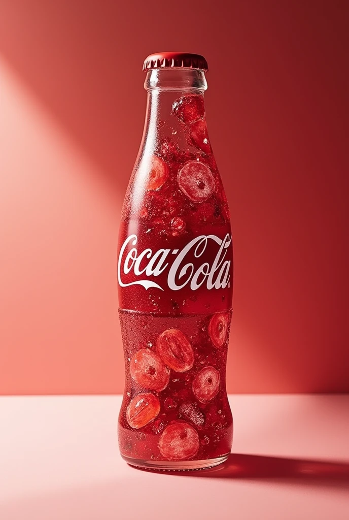 I want a Coca-Cola product that is strategically designed for Women's Day/Recognition of empowered and fighting women. As a requirement, that does not lose the brand's DNA. That women are not represented, but symbols alluding to them.