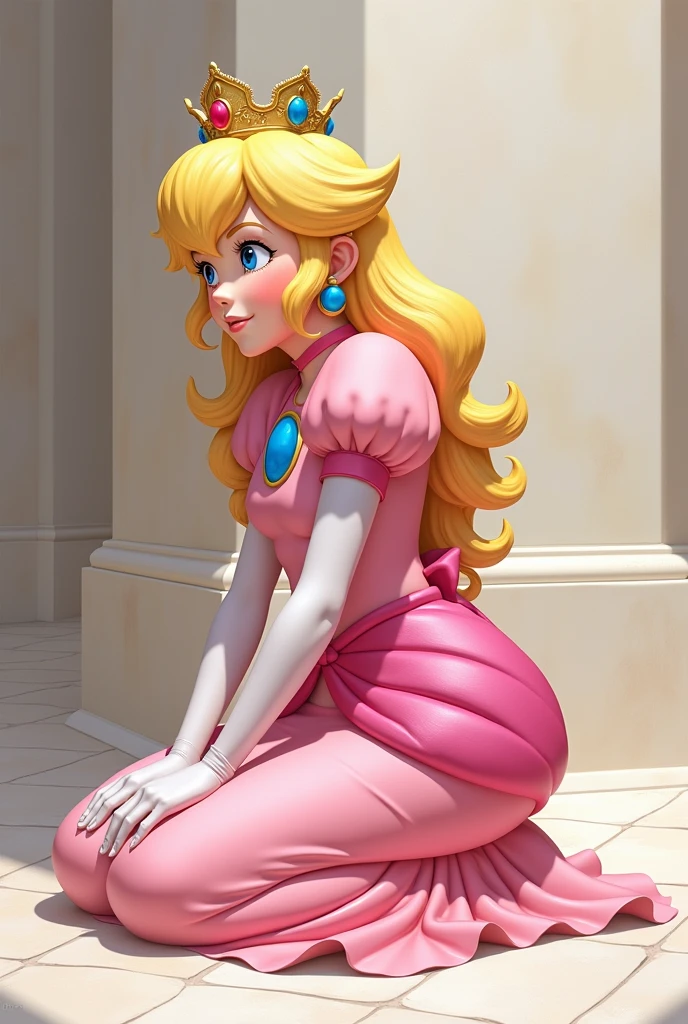 2d Princess peach foot worshipped and ready to be payed