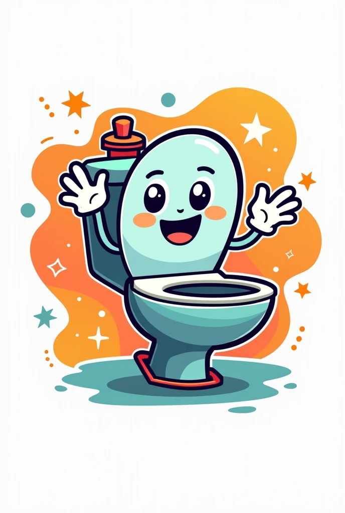 logo skibidi toilet brand for odorless