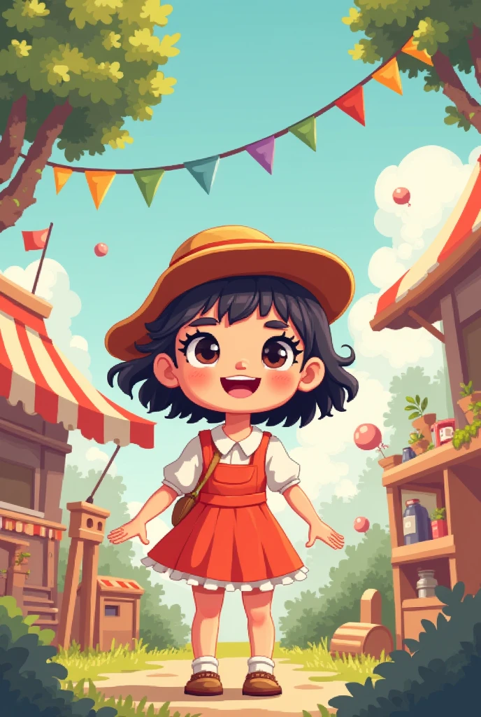 pixel art, girl, aniversary