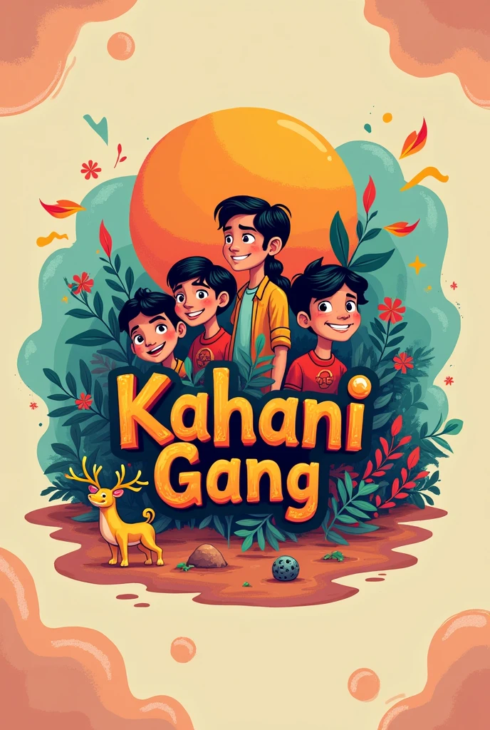 Animated Logo for kahani gang
