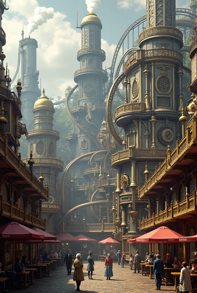 Mechanical amusement park
