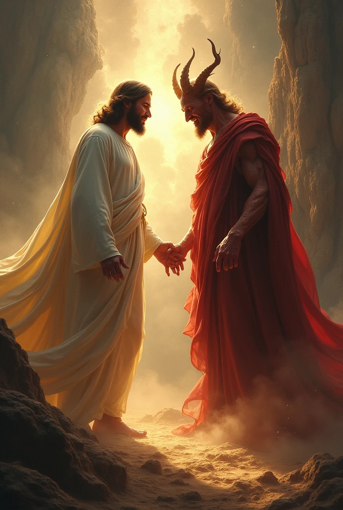 Jesus vs the devil