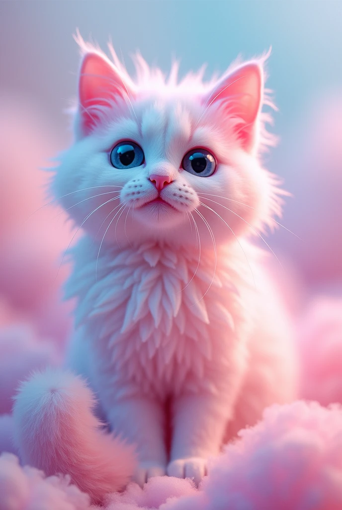 Cotton Candy Cat