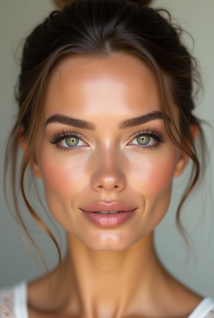 Create the most perfect human face in the world with a US look