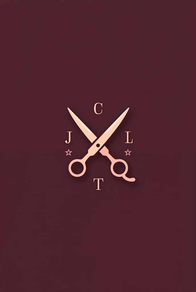 Create a logo with fine lines and elegance using the widely used icon that refers to video editing, which is a video is a pair of scissors.. The scissors cut the video symbolizing cuts in videos.
Add the initials J and L.
Tons: maroon, pink and nude.
