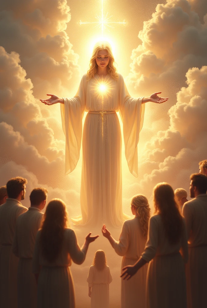God blessing all people