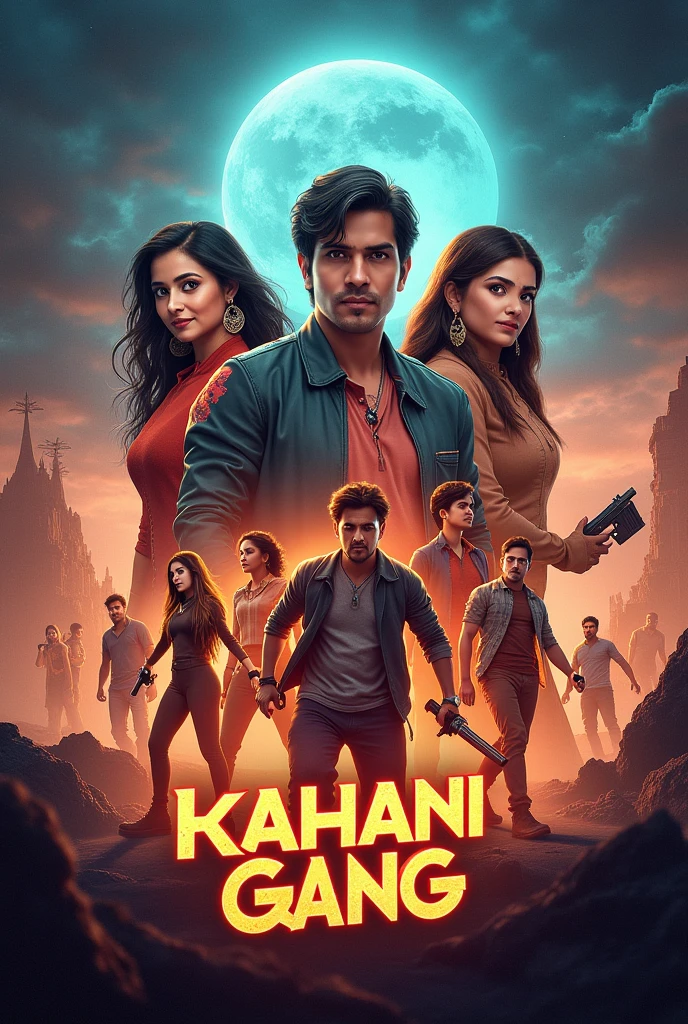 Give me youtube banner for kahani gang