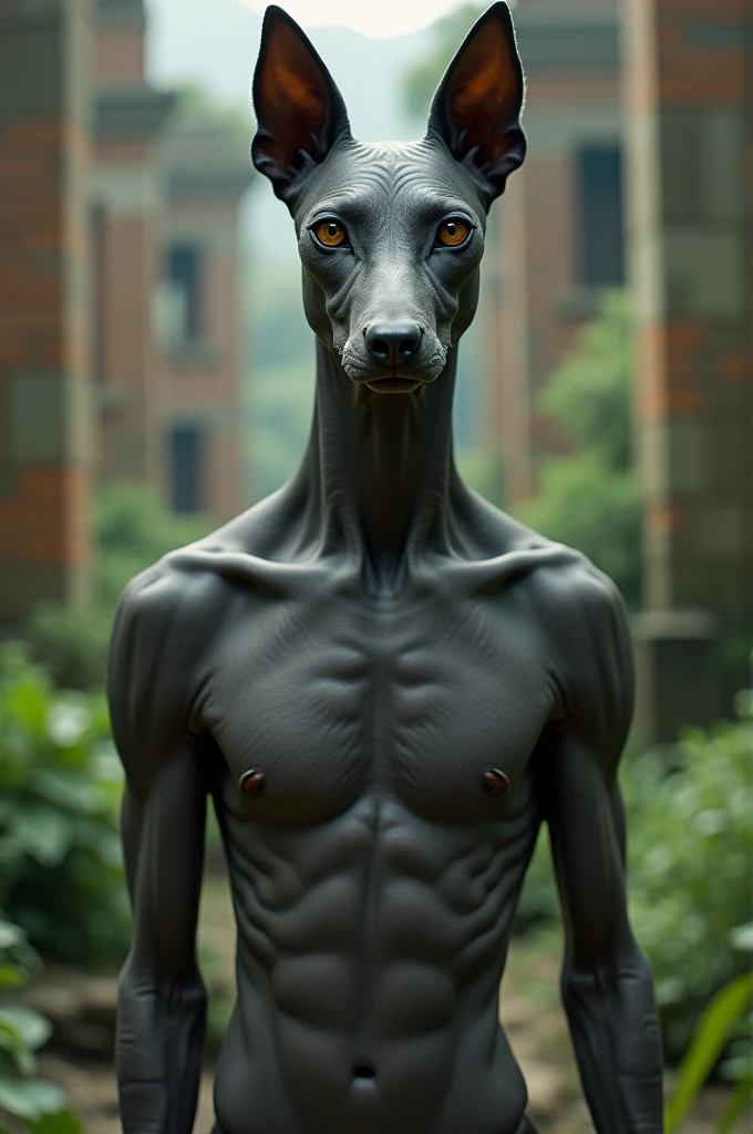 A Xoloitzcuintle dog if it were human