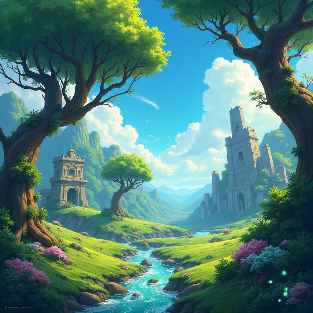 Zelda's Island Landscape