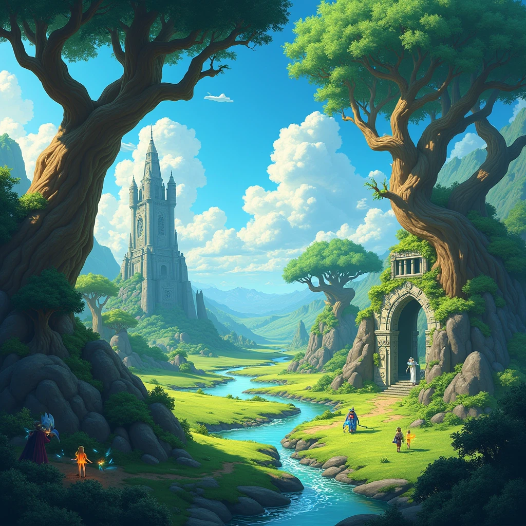 Zelda's Island Landscape