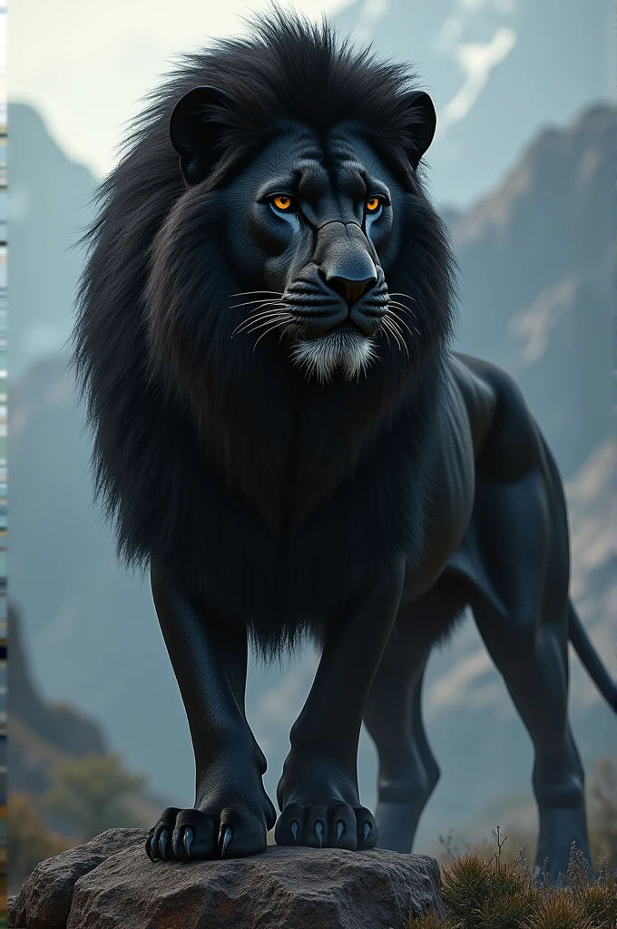 Black lion 