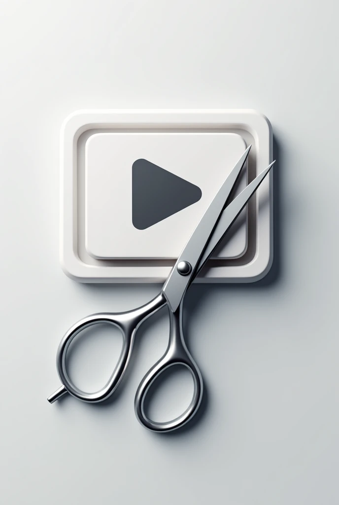 Video icon and scissors editing