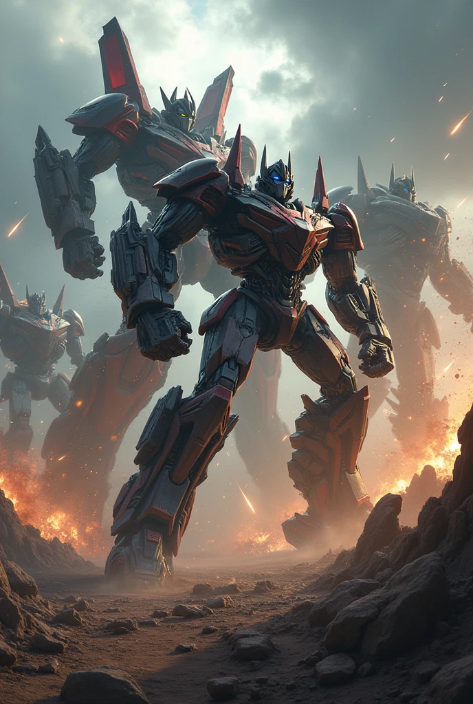 Transformers in epic battle