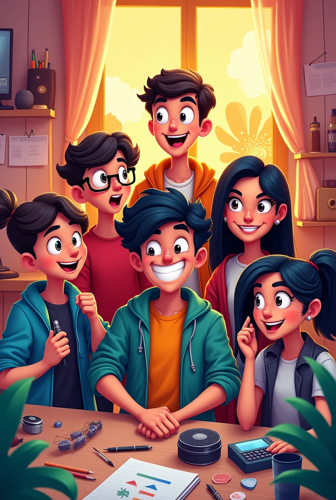 Give me aged animated youtube banner for kahani gang