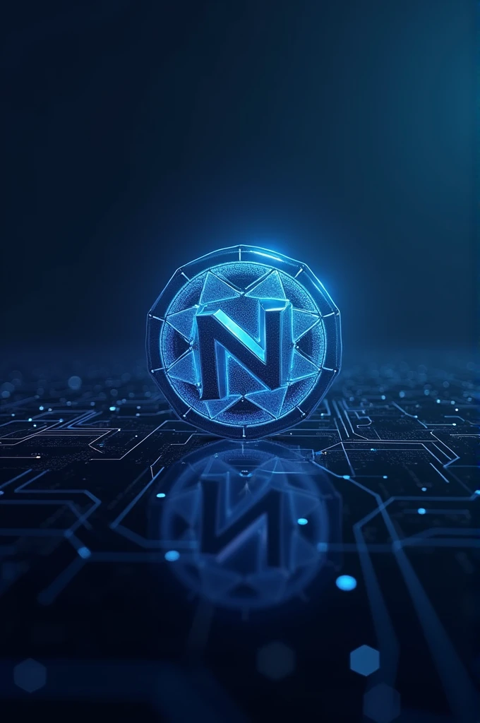 Generate an image of a nexus cryptocurrency 