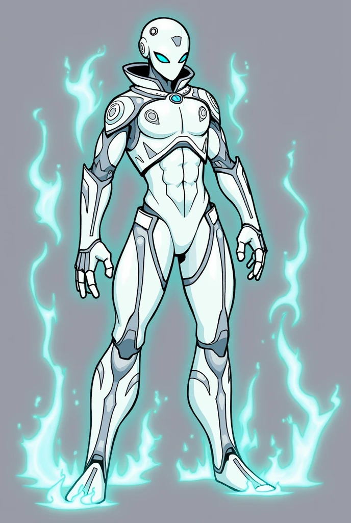 Echo Echo is a character from the universe of "Ben 10", specifically from the original series and its sequels. He is an alien that Ben Tennyson can transform into using the Omnitrix.. Echo Echo has the ability to create and manipulate sound waves and echoes.. His power includes the ability to generate and control sound waves., amplify the sound and create clones of yourself through the echo. It has a distinctive appearance with white skin and a design that resembles a sound amplifier or audio system..